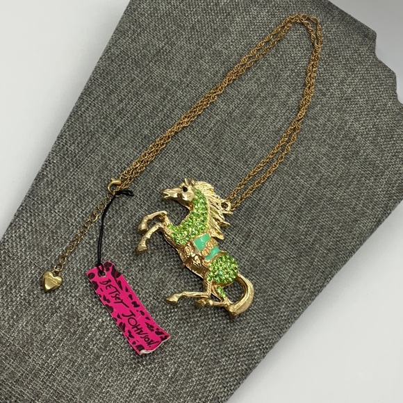 Betsey Johnson Jewelry - Betsey Johnson Horse Pendant Necklace